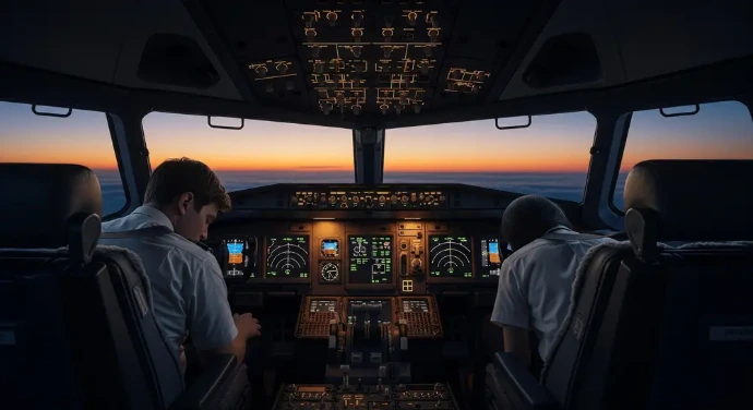 Pasajero aterrizando un avión en el simulador A320 de HeronFly en Sevilla